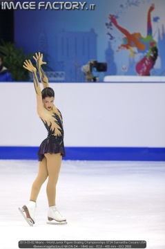 2013-03-02 Milano - World Junior Figure Skating Championships 9724 Samantha Cesario USA